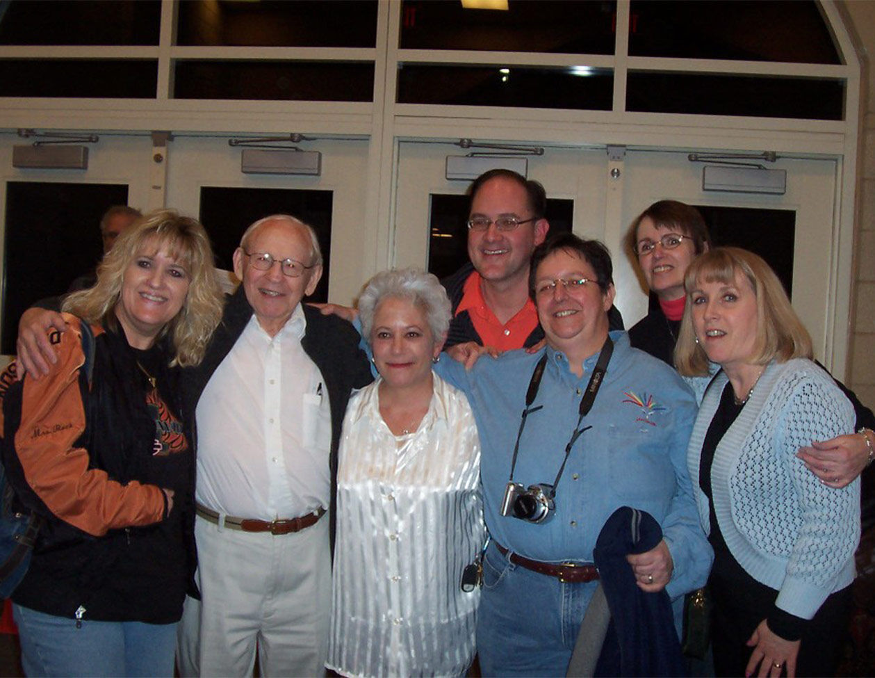 The author and a group of people